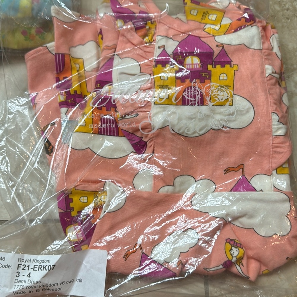 ER Demi Dress Royal Kingdom size 3-4